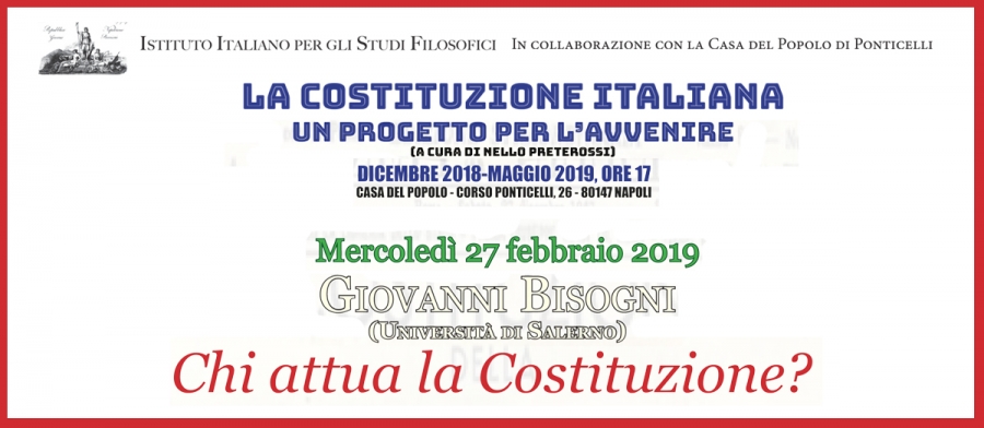 Seminario CHI ATTUA LA COSTITUZIONE?