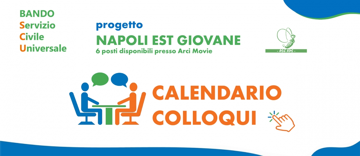 Colloqui Servizio Civile Universale