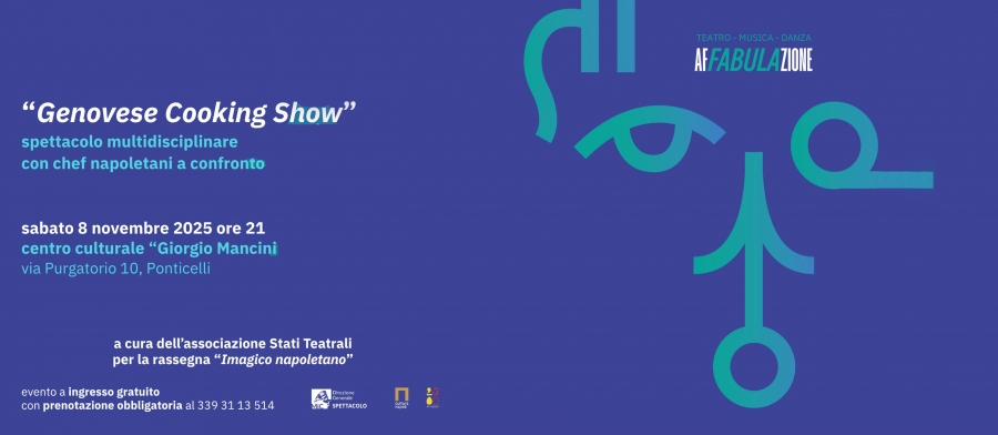 AFFABULAZIONE:"Genovese Cooking Show"