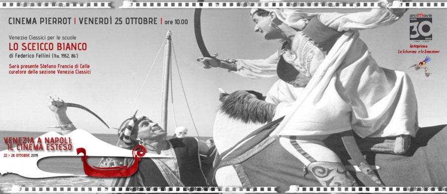LO SCEICCO BIANCO per le scuole al cinema Pierrot