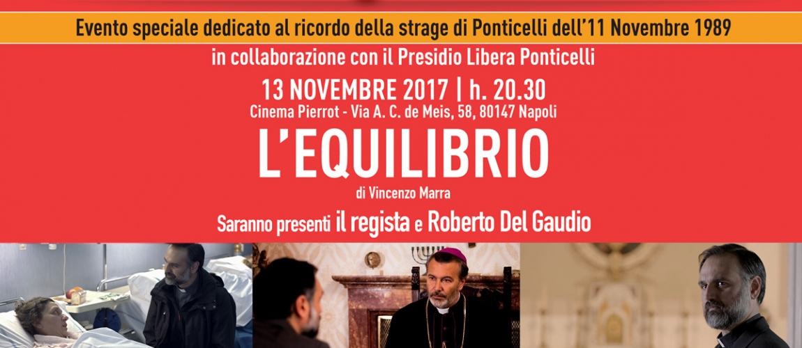 Vincenzo Marra presenta "L'EQUILIBRIO" per anteprima Cineforum Arci Movie