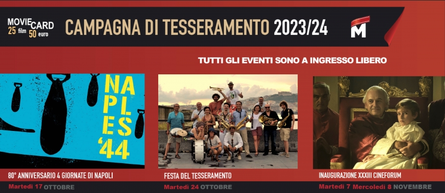 Tesseramento Arci Movie 2023/2024