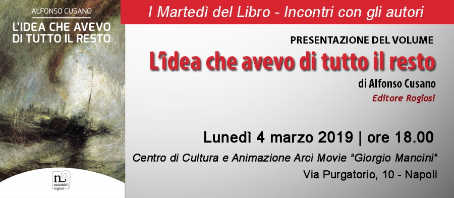 I Marted&igrave; del Libro - Incontro con Alfonso Cusano