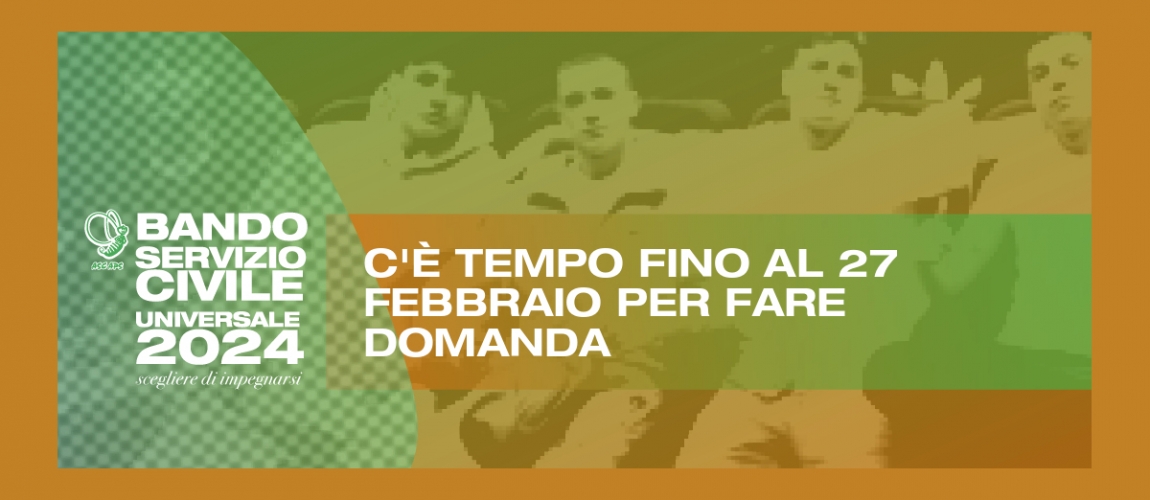 Proroga Bando Servizio Civile Universale