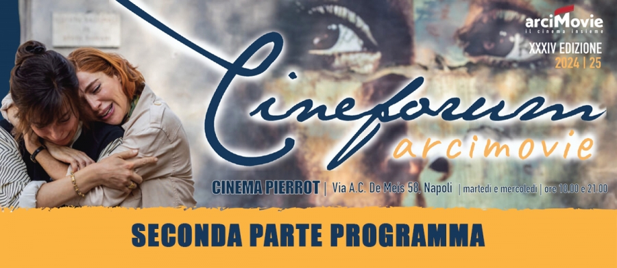 Seconda parte programma Cineforum 2024/25