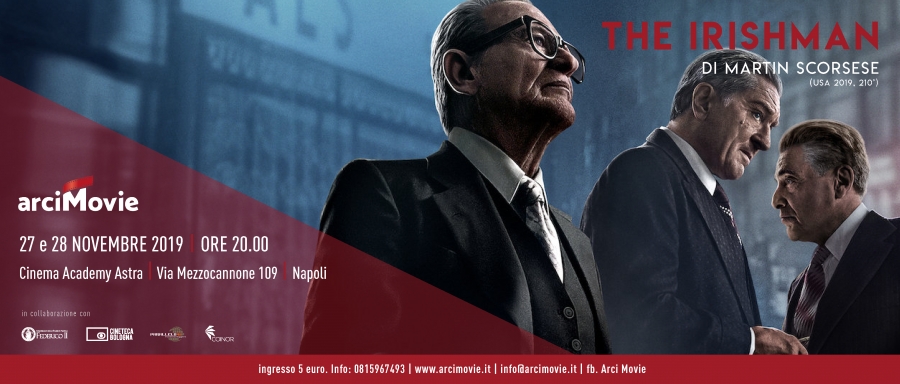 Evento speciale THE IRISHMAN al cinema Astra
