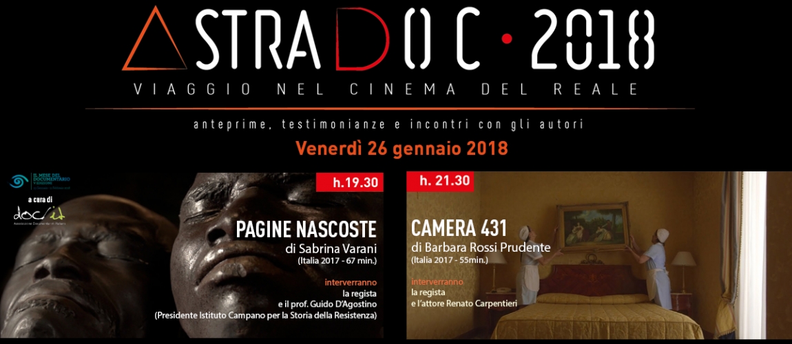 Renato Carpentieri ospite di AstraDoc