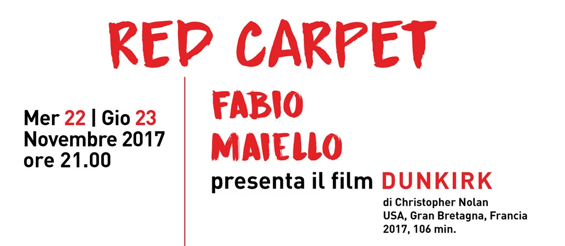 Fabio Maiello presenta il film DUNKIRK al Cineforum Arci Movie