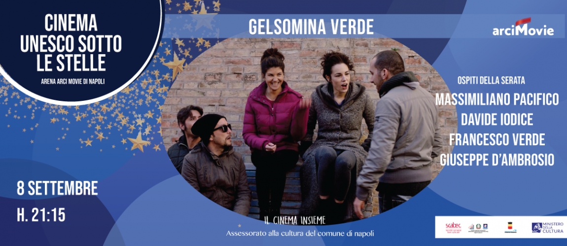 Massimiliano Pacifico e il cast di GELSOMINA VERDE all'Arena di San Domenico