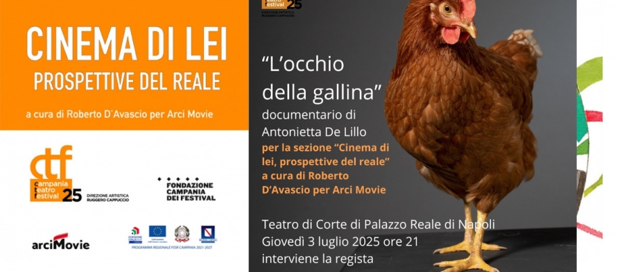 Antonietta De Lillo presenta L'OCCHIO DELLA GALLINA