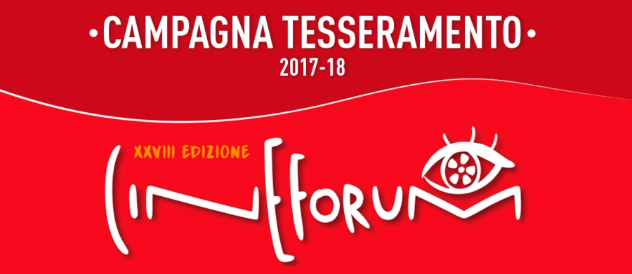 Campagna di tesseramento Cineforum Arci Movie 2017/18