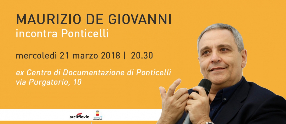 Maurizio De Giovanni ospite di Arci Movie