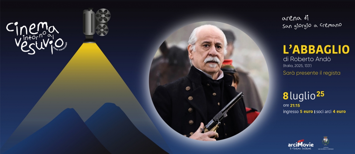 Roberto And&ograve; ospite di Cinema intorno al Vesuvio