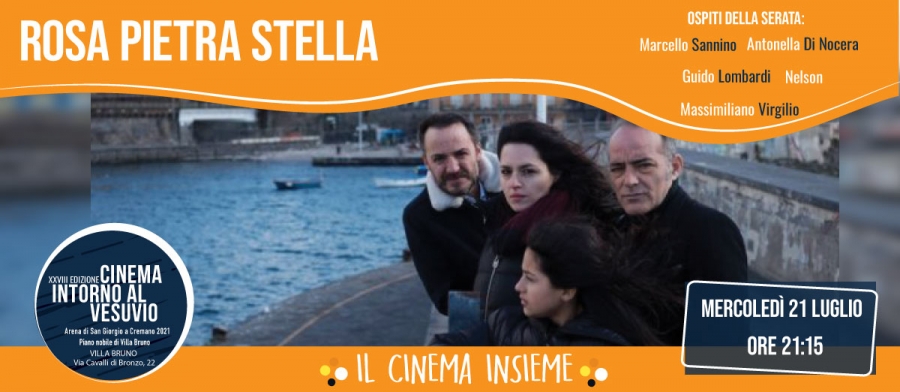 Marcello Sannino e il cast di ROSA PIETRA STELLA all'Arena di San Giorgio a Cremano