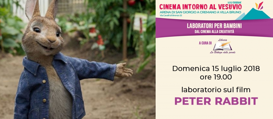 Laboratorio sul film PETER RABBIT all'Arena di San Giorgio a Cremano